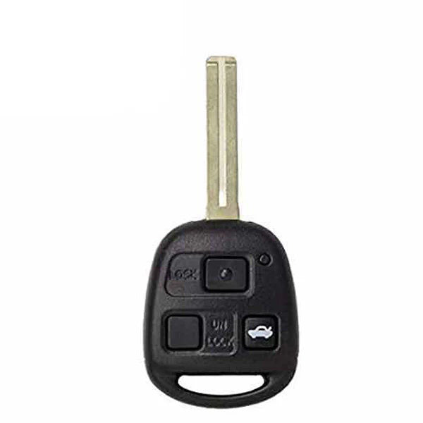 1998-2005 Lexus / 3-Button Remote Head Key / PN: 89070-50170 / HYQ1512V / 4C Chip / Short Blade / AFTERMARKET 1998-2005 Lexus / 3-Button Remote Head Key / PN: 89070-50170 / HYQ1512V / 4C Chip / Short Blade / AFTERMARKET